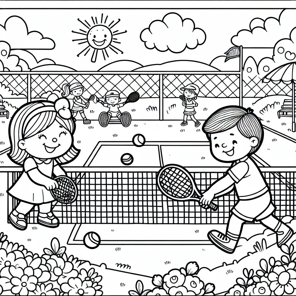 Tenis Oynuyoruz