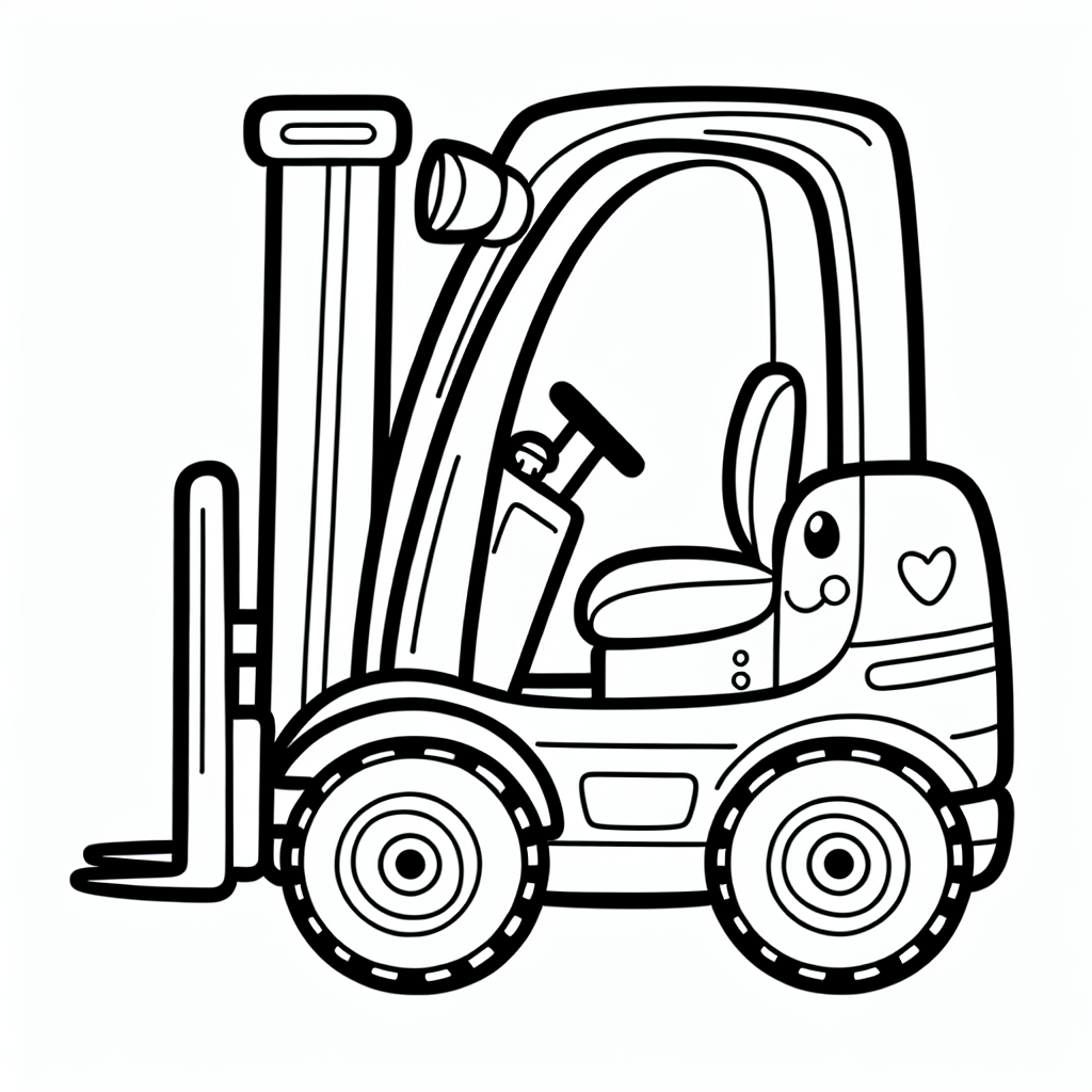 “Forklift Boyama”