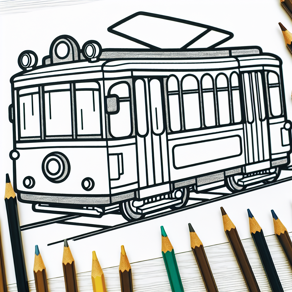 Tramvay Boyama Sayfası