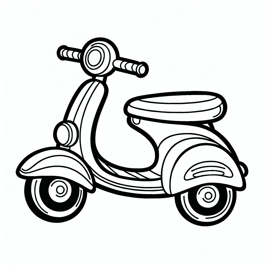 “Renkli Vespa”